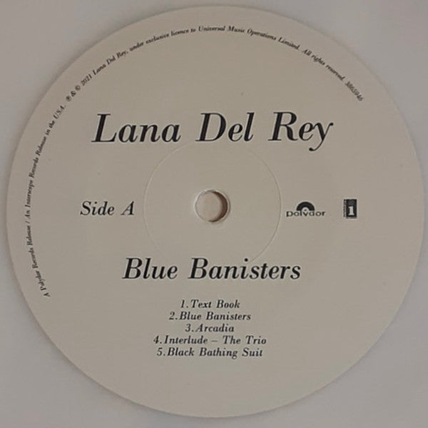Lana Del Rey - Blue Banisters [WHITE VINYL]