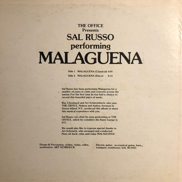Sal Russo - Malaguena
