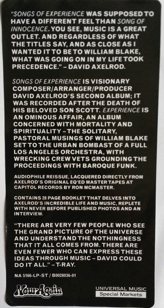 David Axelrod - Songs Of Experience