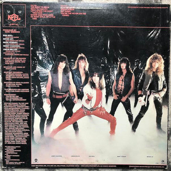 Keel - The Right To Rock