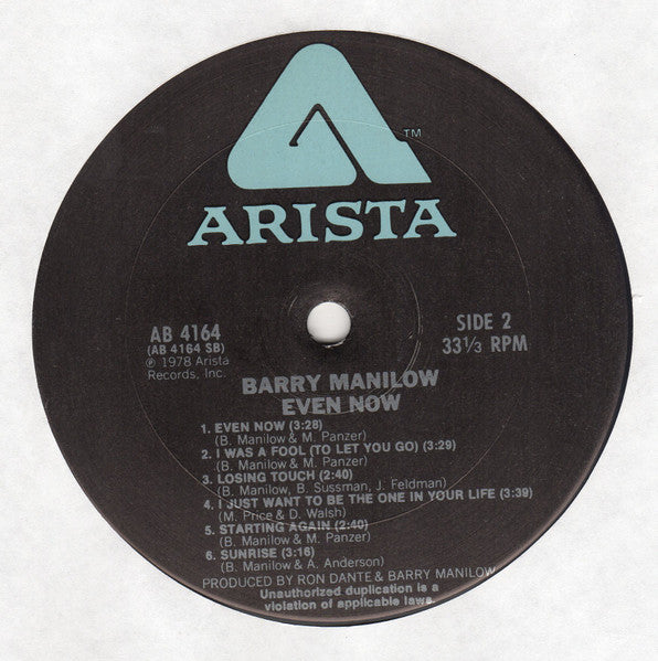 Barry Manilow - Even Now