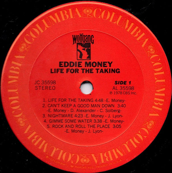 Eddie Money - Life For The Taking