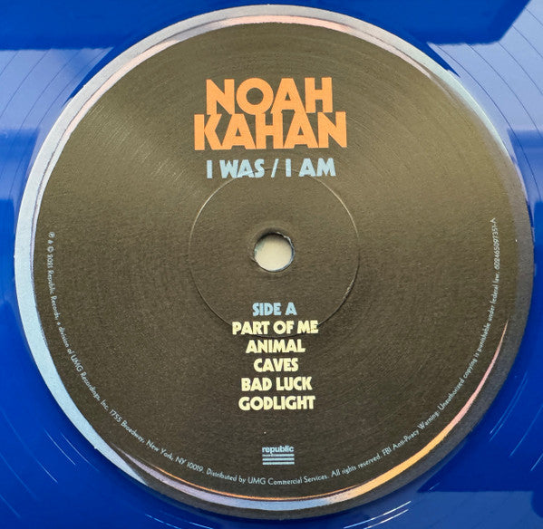Noah Kahan - I Was / I Am [BLUE VINYL, RSD 2024]