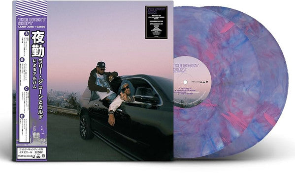 Larry June + Cardo ‎– The Night Shift (Cloudy Skies Vinyl)