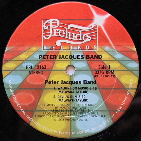 Peter Jacques Fire Night Dance by Peter Jacques Band – Record Selector