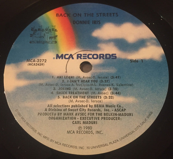 Donnie Iris - Back On The Streets
