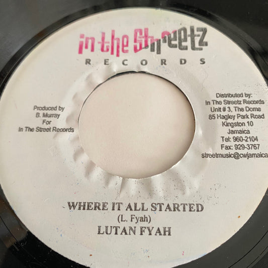 Lutan Fyah - Where It All Started