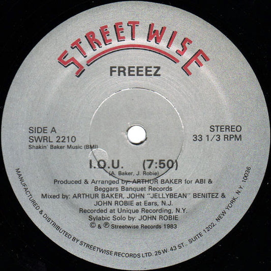 Freeez - I.O.U.