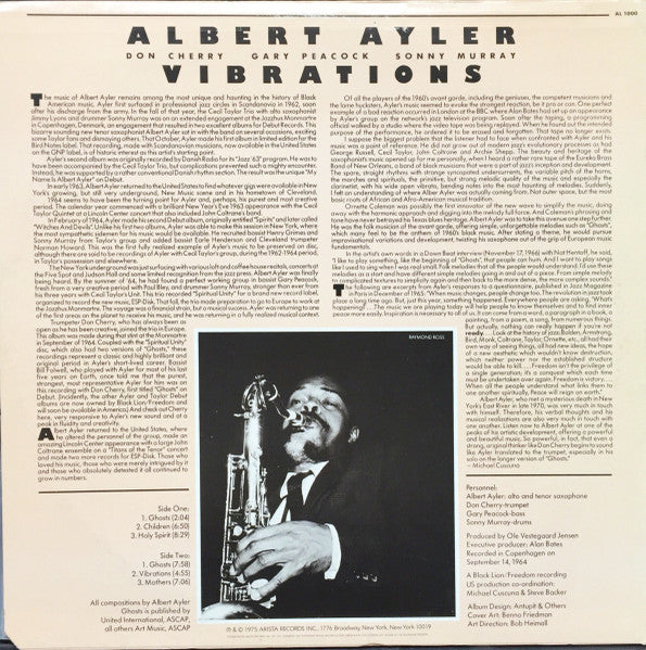 Albert Ayler - Vibrations