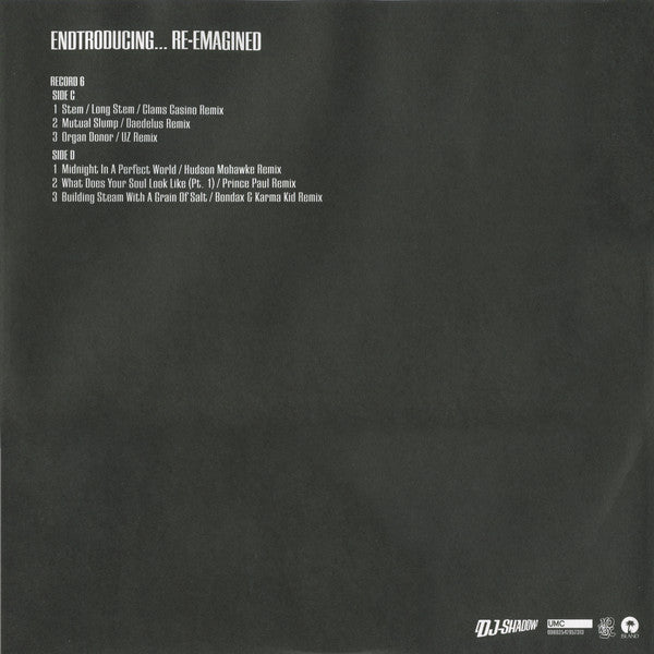 DJ Shadow - Endtroducing... (6LP, 20th Anniversary Endtrospective Edition)