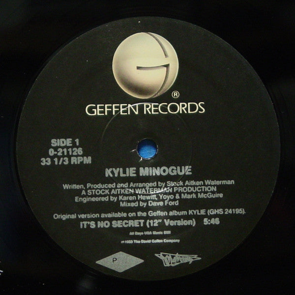 Kylie Minogue - It's No Secret