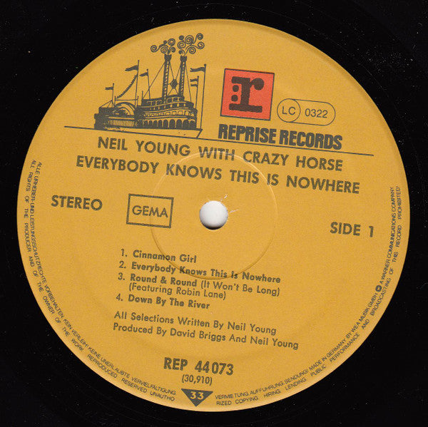 Neil Young - Everybody Knows This Is Nowhere