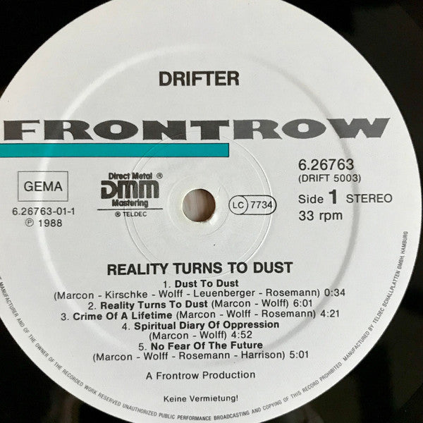 Drifter - Reality Turns To Dust