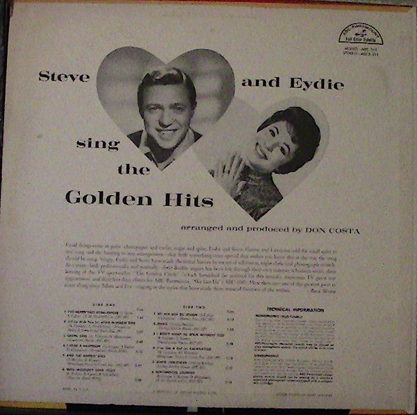 Eydie And Steve Sing The Golden Hits