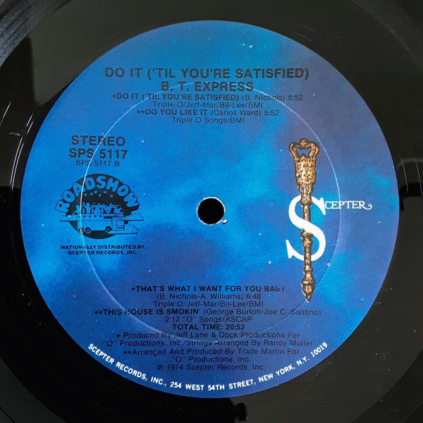 B.T. Express - Do It ('Til You're Satisfied)