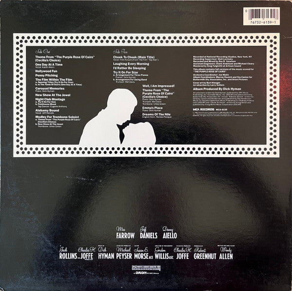 Dick Hyman - The Purple Rose Of Cairo - Original Motion Picture Soundtrack