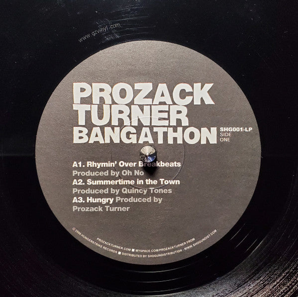 Prozack Turner - Bangathon!