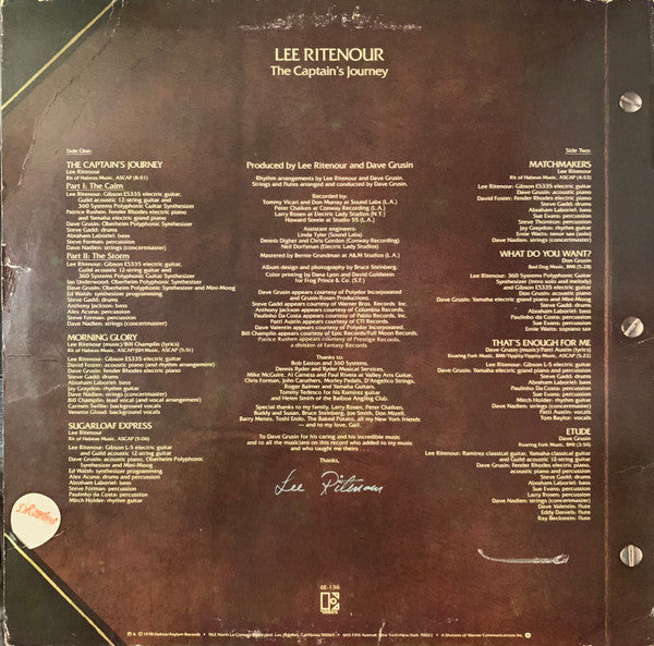 Lee Ritenour - The Captain's Journey