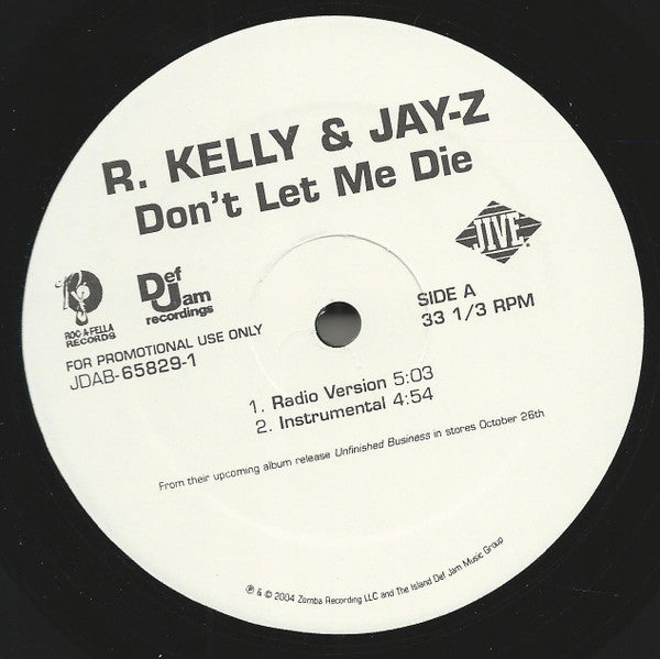 R. Kelly - Don't Let Me Die