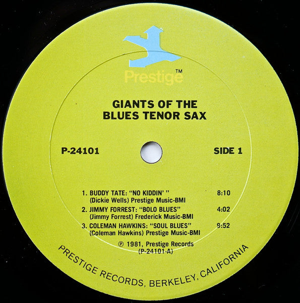 Various - Giants Of The Blues Tenor Sax