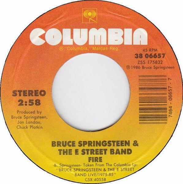 Bruce Springsteen & The E-Street Band - Fire