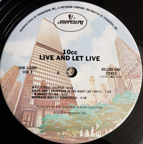 10cc - Live And Let Live