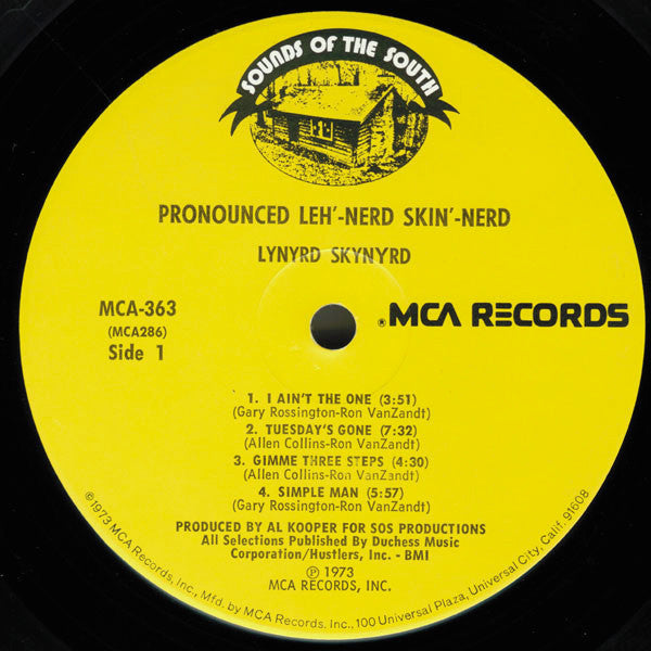 Lynyrd Skynyrd - (Pronounced 'Lĕh-'nérd 'Skin-'nérd)