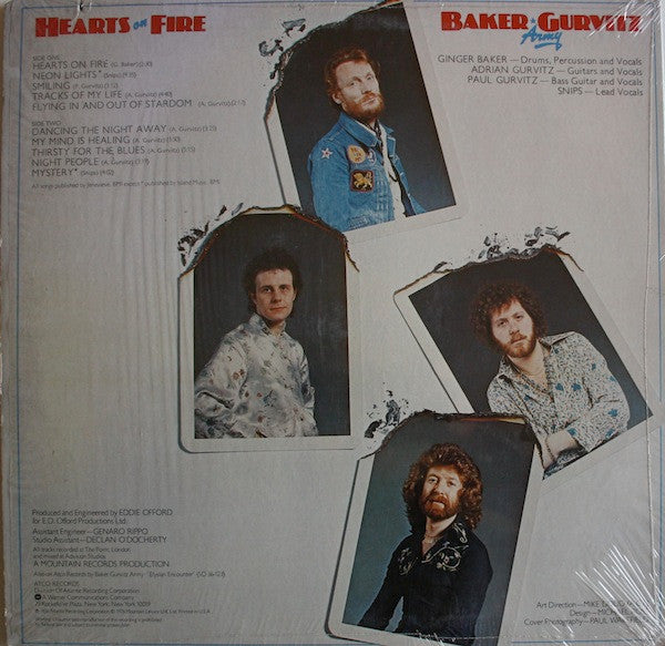 Baker Gurvitz Army - Hearts On Fire