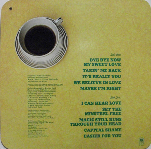 The Tarney/Spencer Band - Three's A Crowd