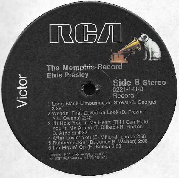 Elvis Presley - The Memphis Record