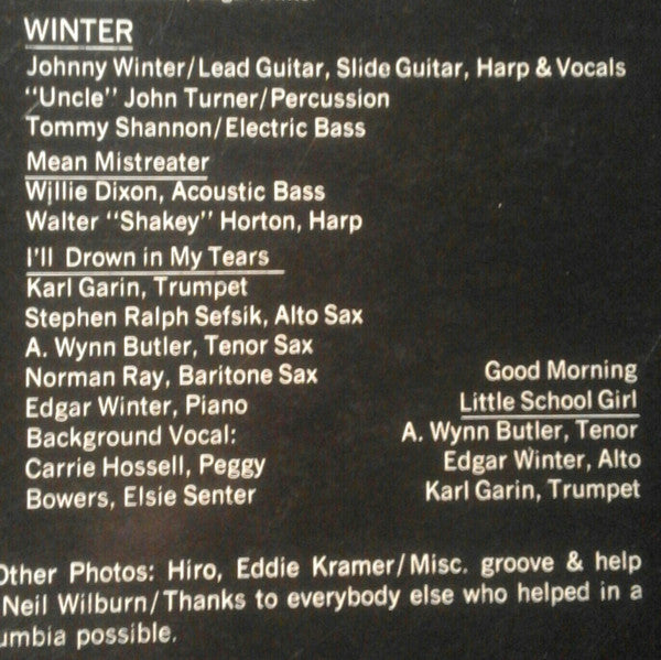 Johnny Winter - Johnny Winter