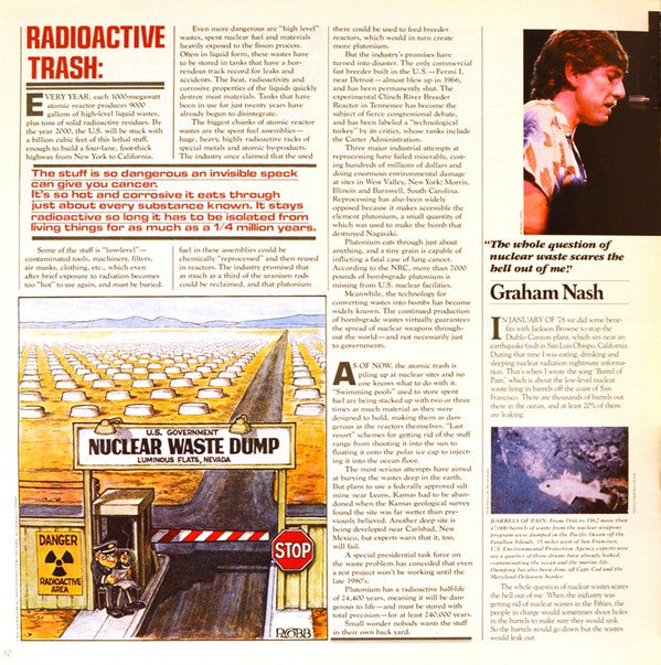 Various - No Nukes - From The Muse Concerts For A Non-Nuclear Future - Madison Square Garden - September 19-23, 1979