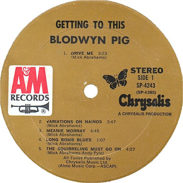 Blodwyn Pig - Getting To This