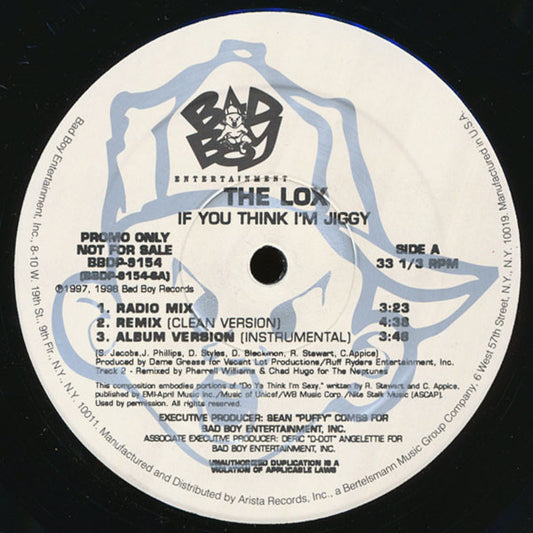 The Lox - If You Think I'm Jiggy