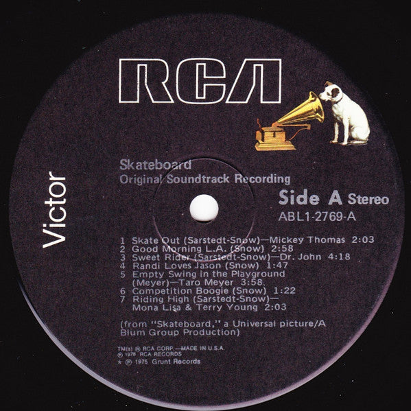 Various - Skateboard (An Original Soundtrack Recording)