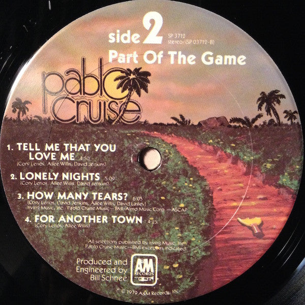 Pablo Cruise - Part Of The Game