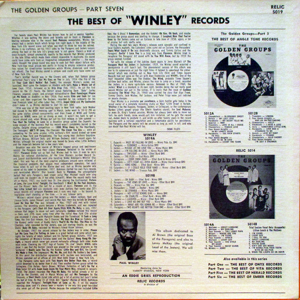 Various - The Best Of Winley Records