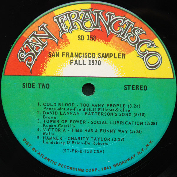 Various - San Francisco Sampler - Fall 1970
