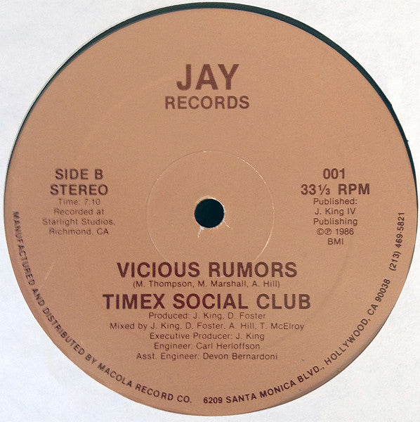 Timex Social Club - Rumors