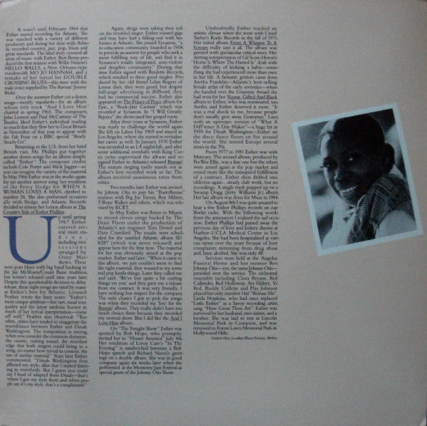 Esther Phillips - Set Me Free