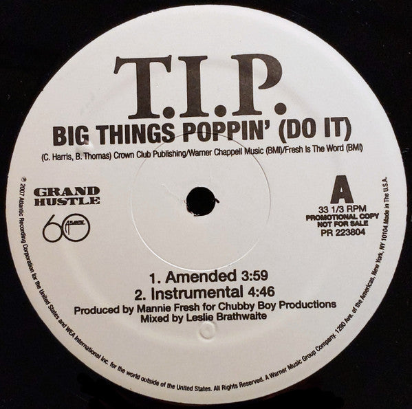T.I. - Big Things Poppin' (Do It)