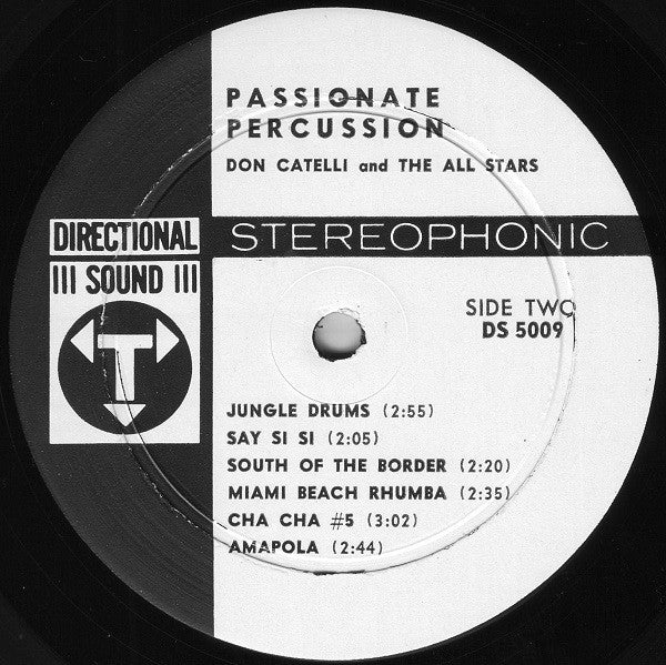 Don Catelli And The All Stars - Passionate Percussion
