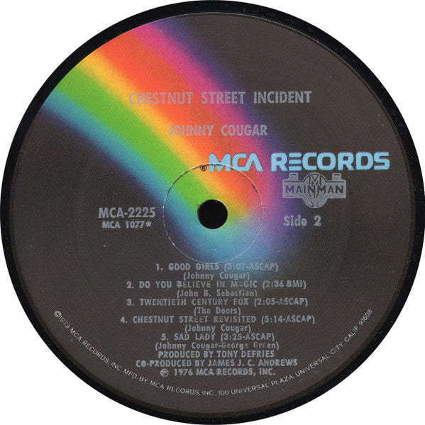 John Cougar Mellencamp - Chestnut Street Incident