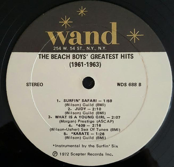 The Beach Boys' Greatest Hits (1961-1963)