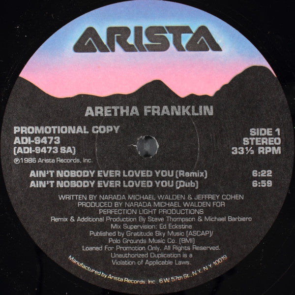 Aretha Franklin - Ain't Nobody Ever Loved You