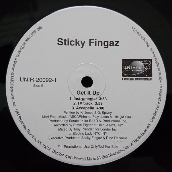 Sticky Fingaz - Get It Up