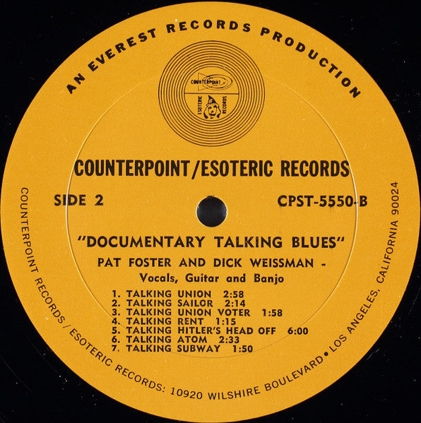 Documentary Talking Blues