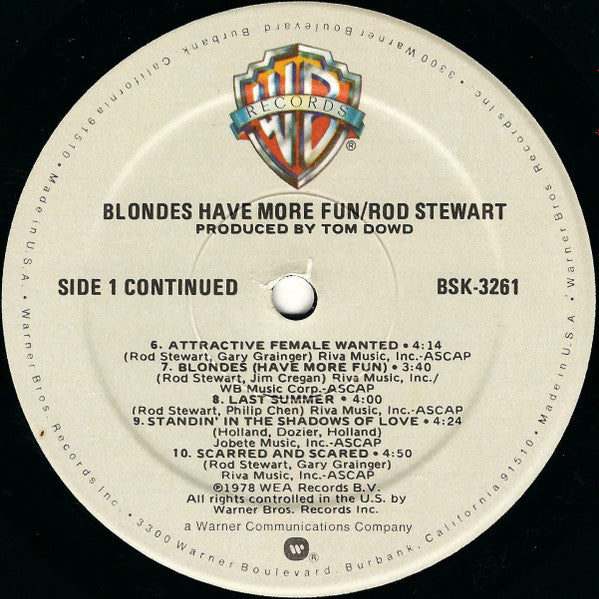 Rod Stewart - Blondes Have More Fun