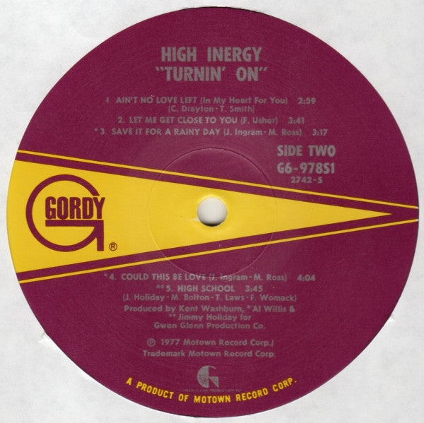 High Inergy - Turnin' On