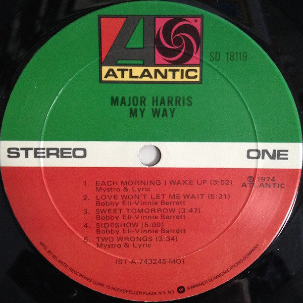 Major Harris - My Way